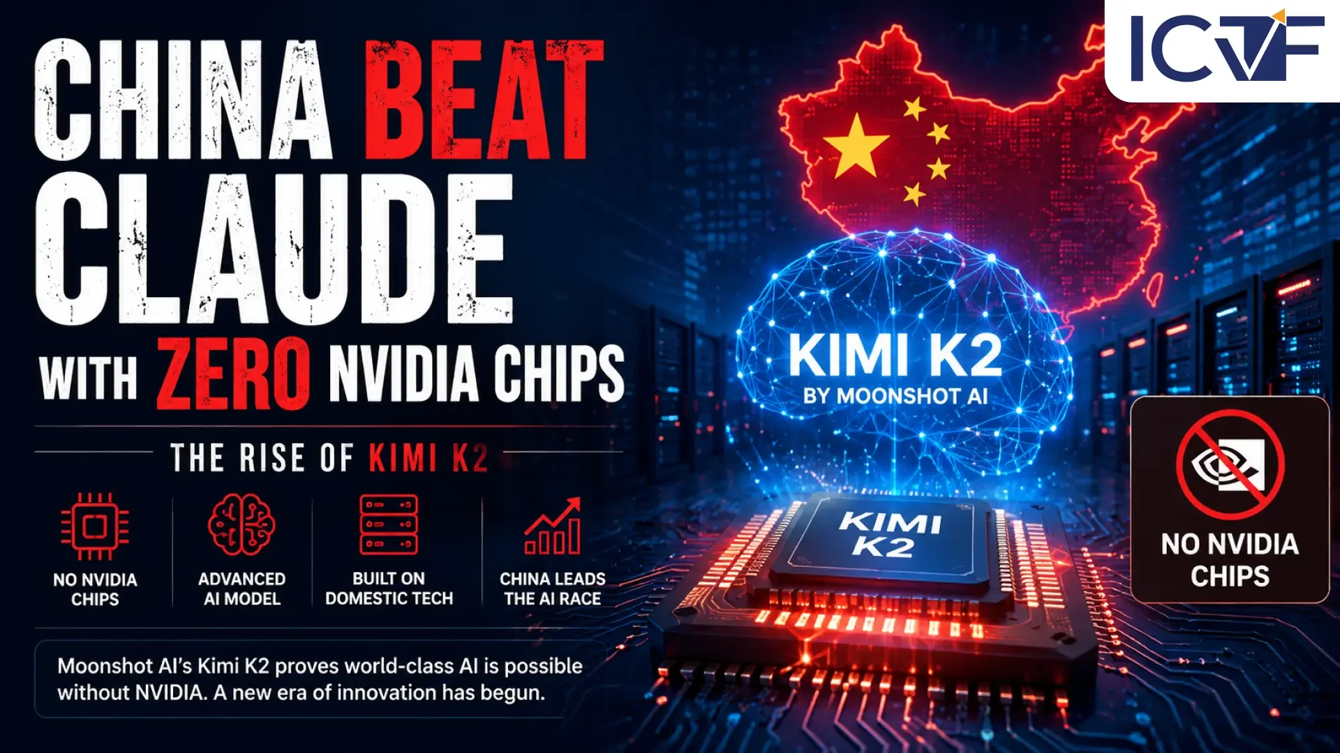 China Beat Claude with ZERO NVIDIA Chips: How Kimi K2 Is Changing the AI Race